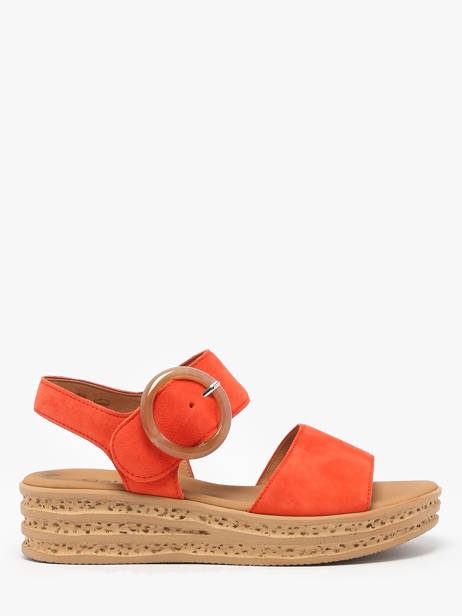 Sandalen Uit Leder Gabor Oranje women 13